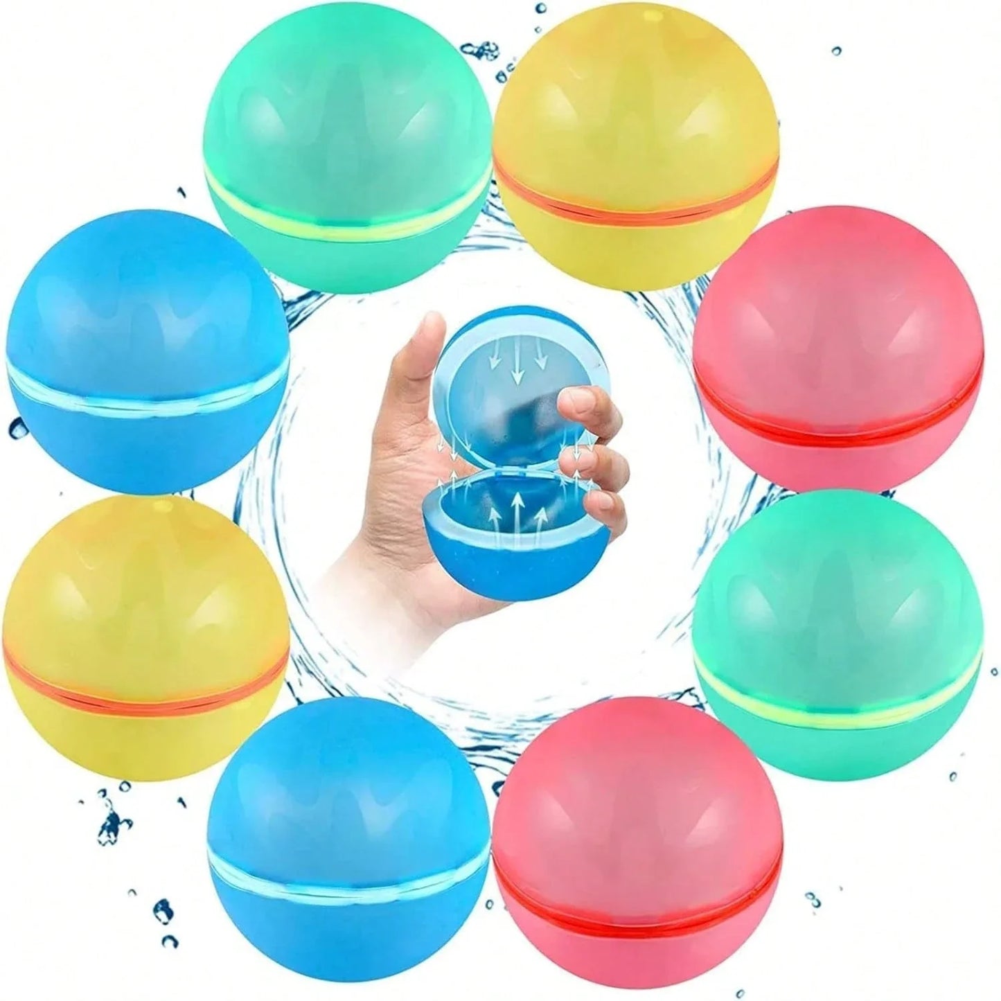 Reusable Water Balloons, Pool Beach water Toys