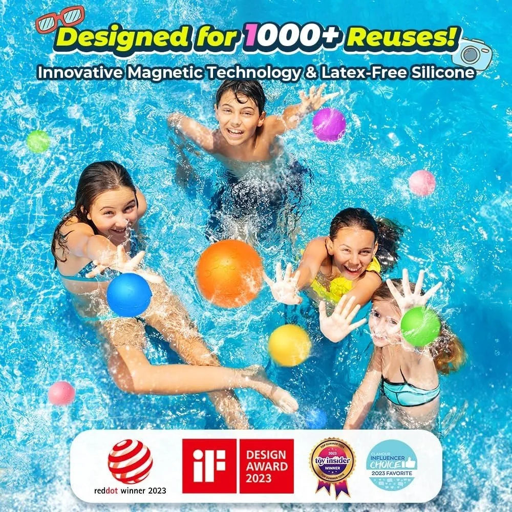 Reusable Water Balloons, Pool Beach water Toys