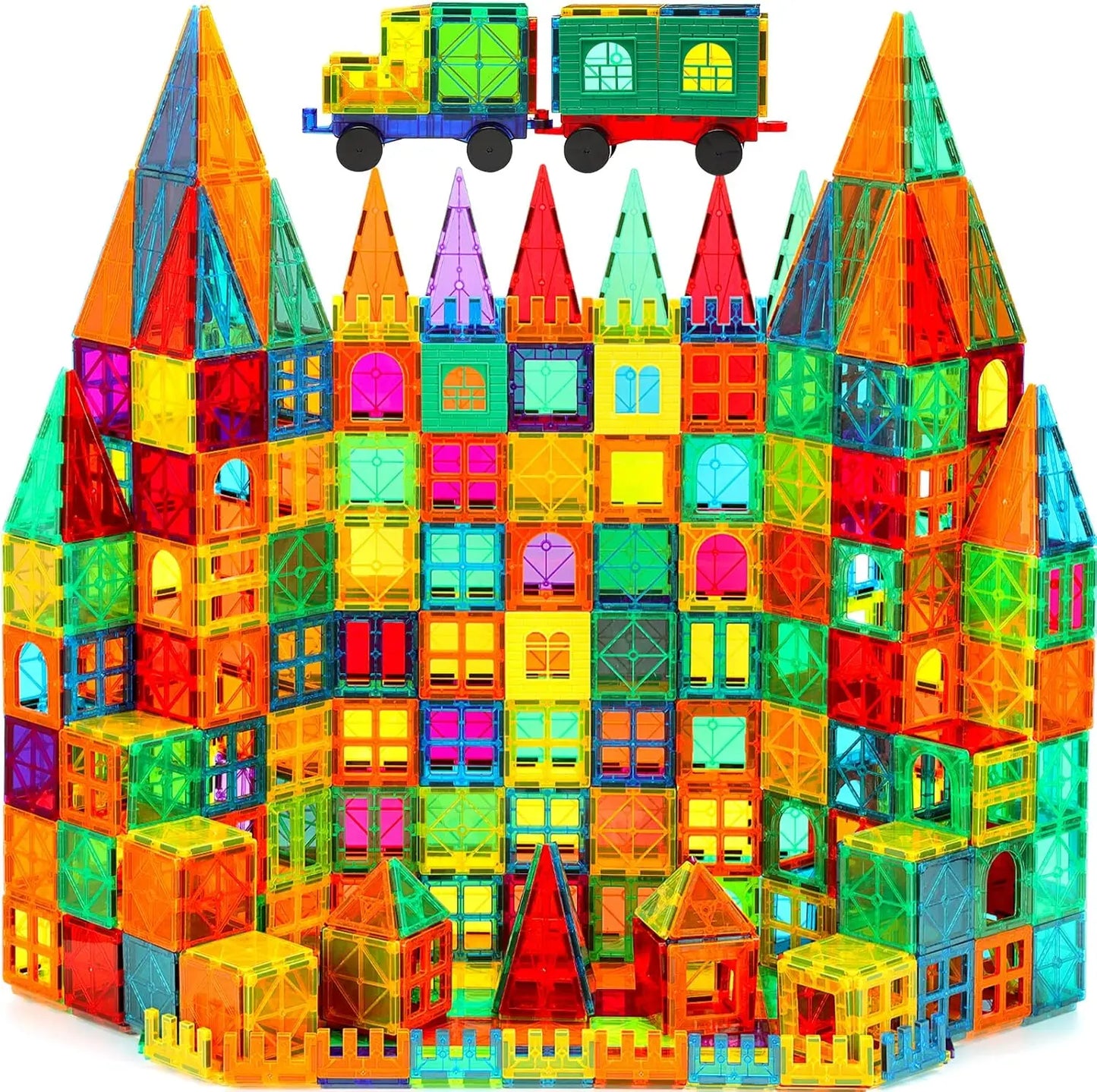 Colorful creative educational magnetic brick building block