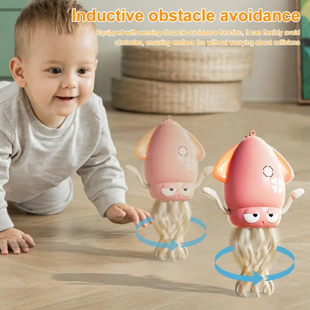 Electric Dancing Octopus Cartoon Toys Anti-stress