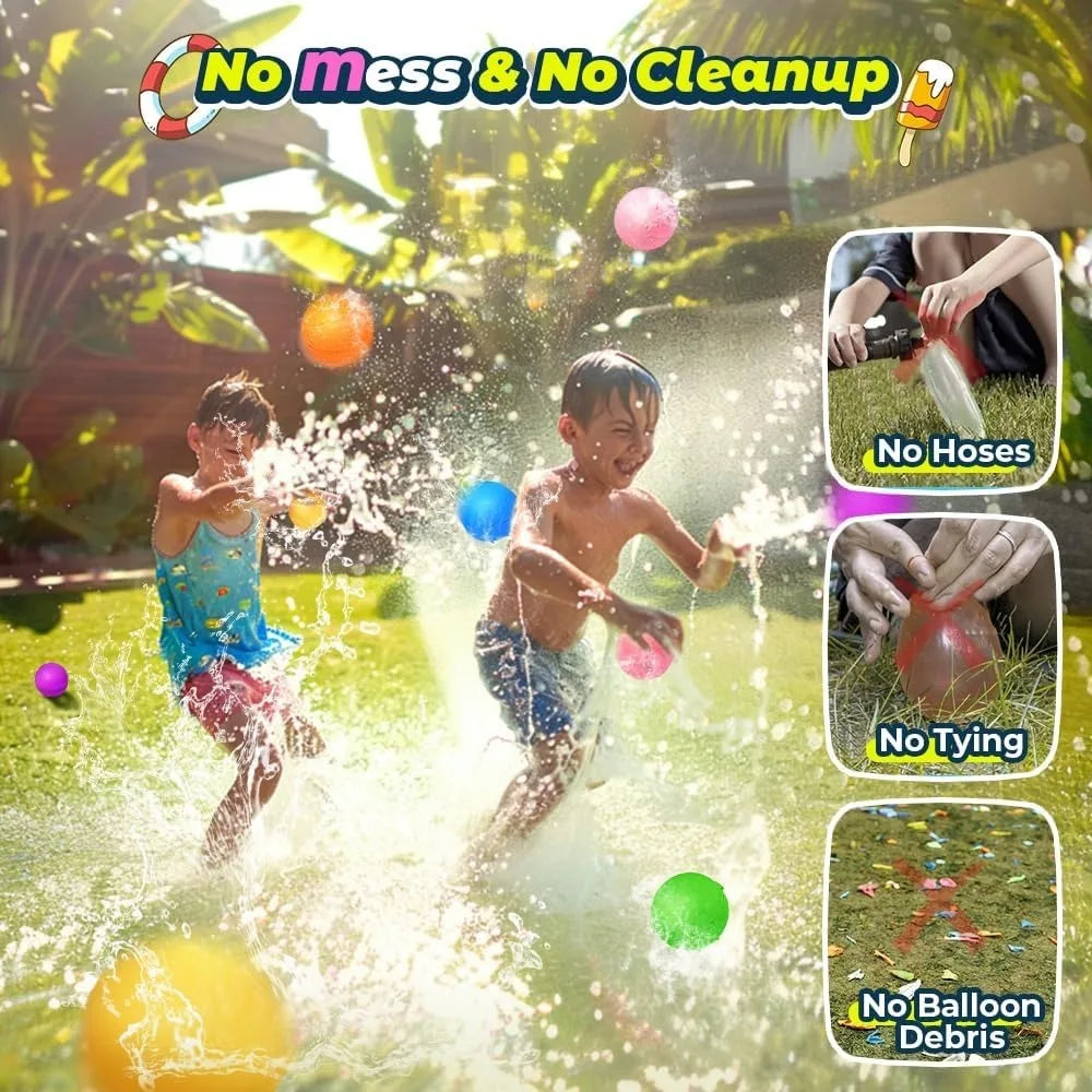 Reusable Water Balloons, Pool Beach water Toys