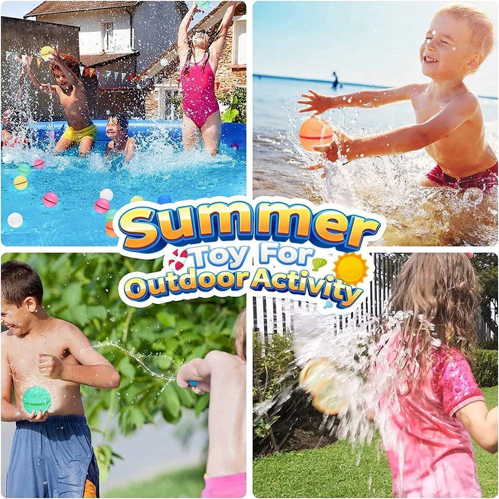 Reusable Water Balloons, Pool Beach water Toys